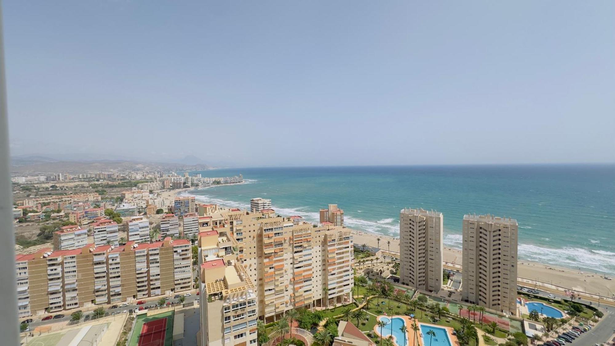 Atico A 50M Del Mar. Parking Gratis. A/C Daire El Campello Dış mekan fotoğraf