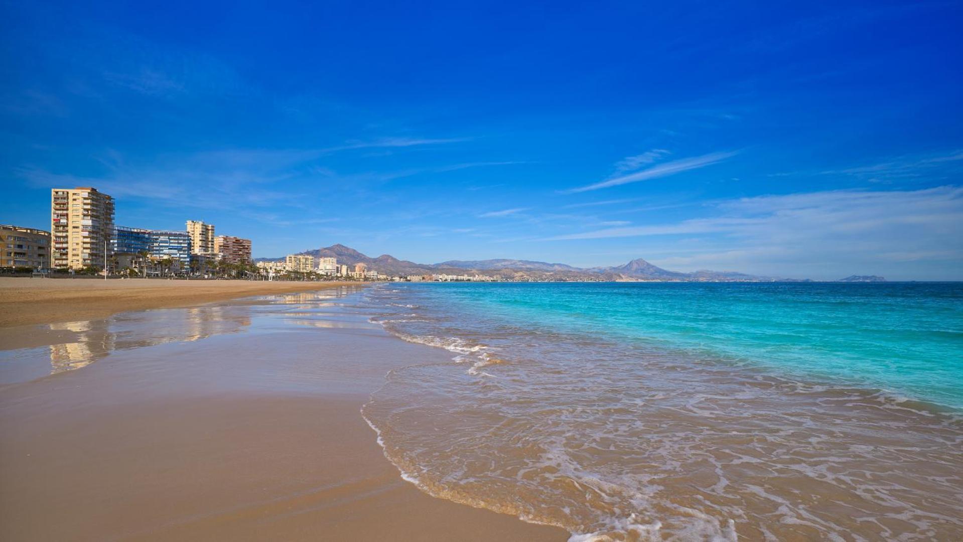 Atico A 50M Del Mar. Parking Gratis. A/C Daire El Campello Dış mekan fotoğraf