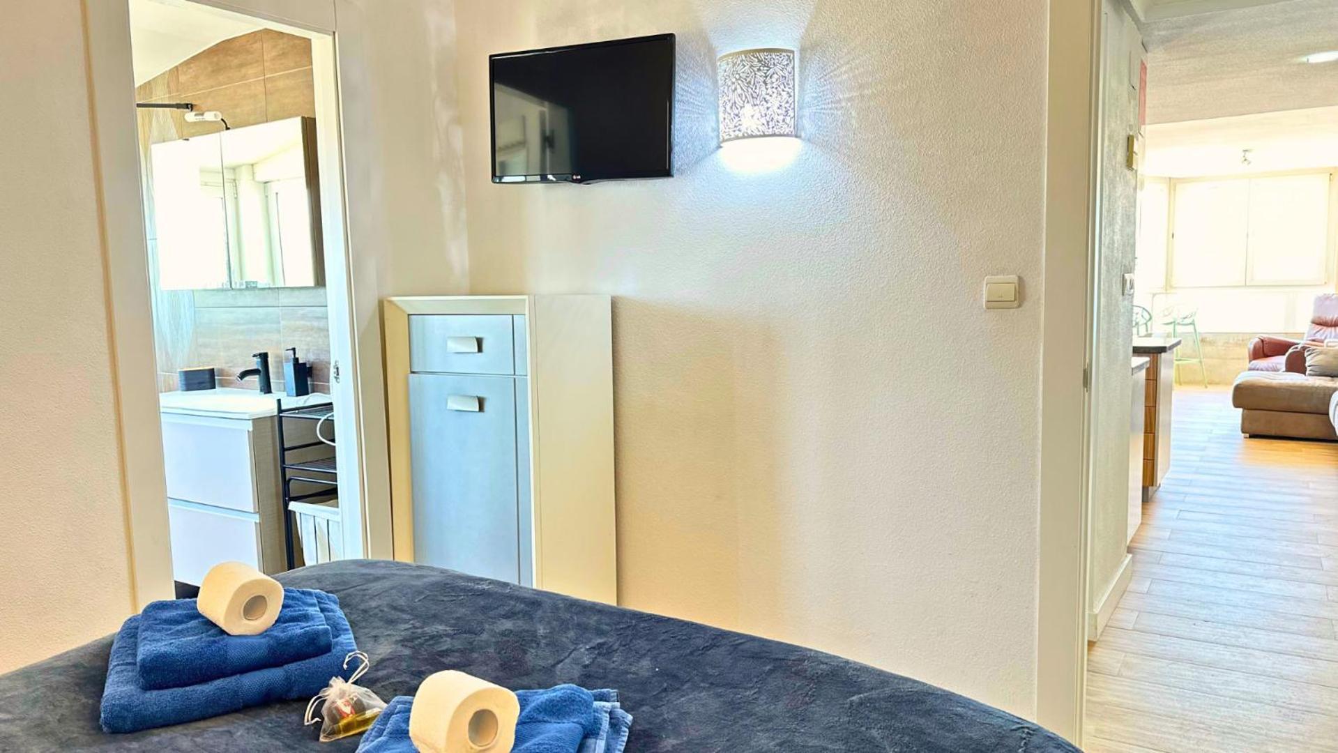 Atico A 50M Del Mar. Parking Gratis. A/C Daire El Campello Dış mekan fotoğraf